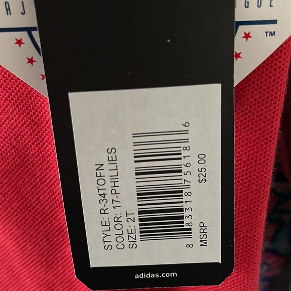 NWT ADIDAS Phillies Dress 2T - Picture 6 of 6